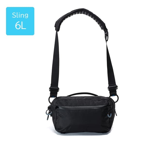 Gura Gear(グラギア) キボコ シティ スリング 6L インサート付き ブラック / GG0260-1945