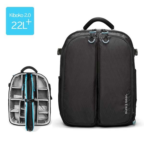 【30%OFF/OUTLET】Gura Gear(グラギア) キボコ 2.0 22L+ ブラック / GG0522-1945