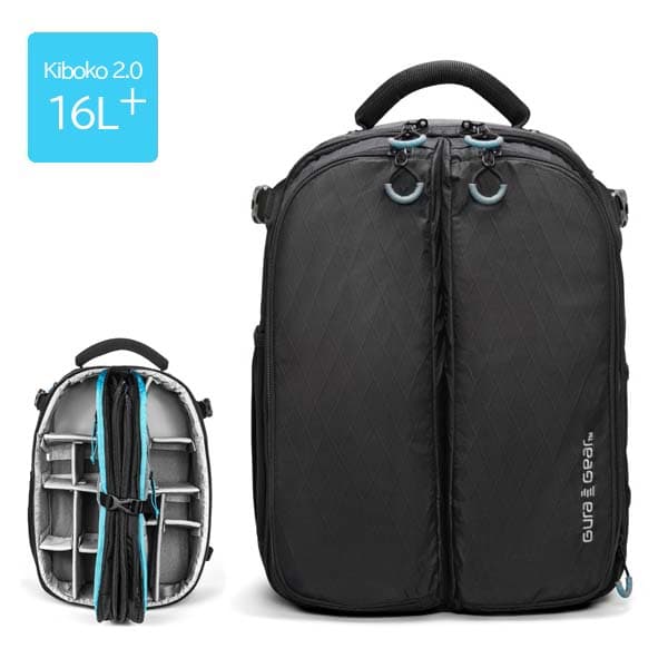 【30%OFF/OUTLET】Gura Gear(グラギア) キボコ 2.0 16L+ ブラック / GG0516-1945