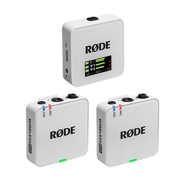 【保護シート付き】RODE(ロード) ワイヤレスゴー（第三世代） ホワイト / 32bit float対応ワイヤレスマイク / WIGOGEN3W