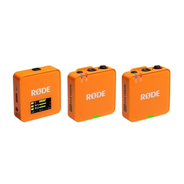 【保護シート付き】RODE(ロード) ワイヤレスゴー（第三世代） オレンジ / 32bit float対応ワイヤレスマイク / WIGOGEN3ORA