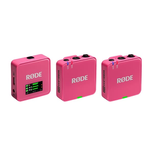 【保護シート付き】RODE(ロード) ワイヤレスゴー（第三世代） ピンク / 32bit float対応ワイヤレスマイク / WIGOGEN3PIN