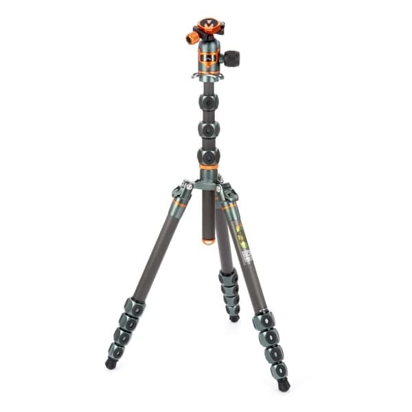 【会員限定/SALE】3 Legged Thing(スリーレッグドシング) レジェンズ バッキー & エアヘッド ビュー キット グレー / 5段カーボン三脚＆ボールヘッド / BUCKYKITGREY