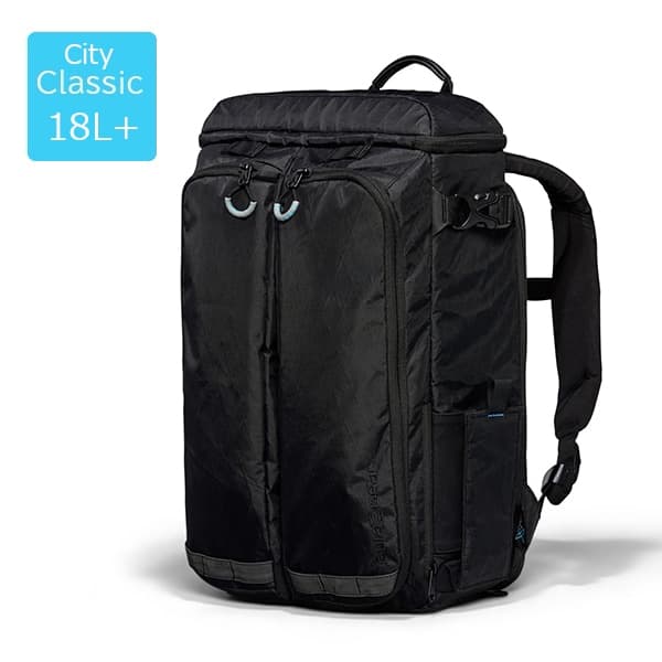 【50%OFF/OUTLET】Gura Gear(グラギア) キボコ シティ クラシック 18L+ ブラック / GG0685-1945