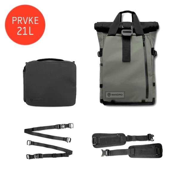 WANDRD(ワンダード) プロヴォーク21 フォトグラフィーバンドル ワサッチグリーン PK21-GN-PB-3